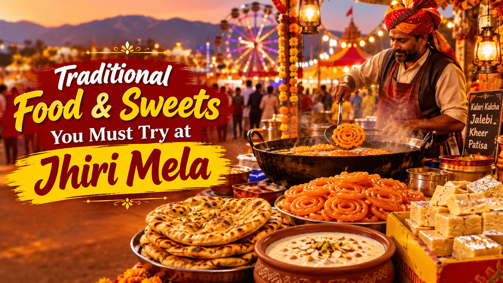 Traditional Food and Sweets You Must Try at Jhiri Mela | JHIRI MELA 2026