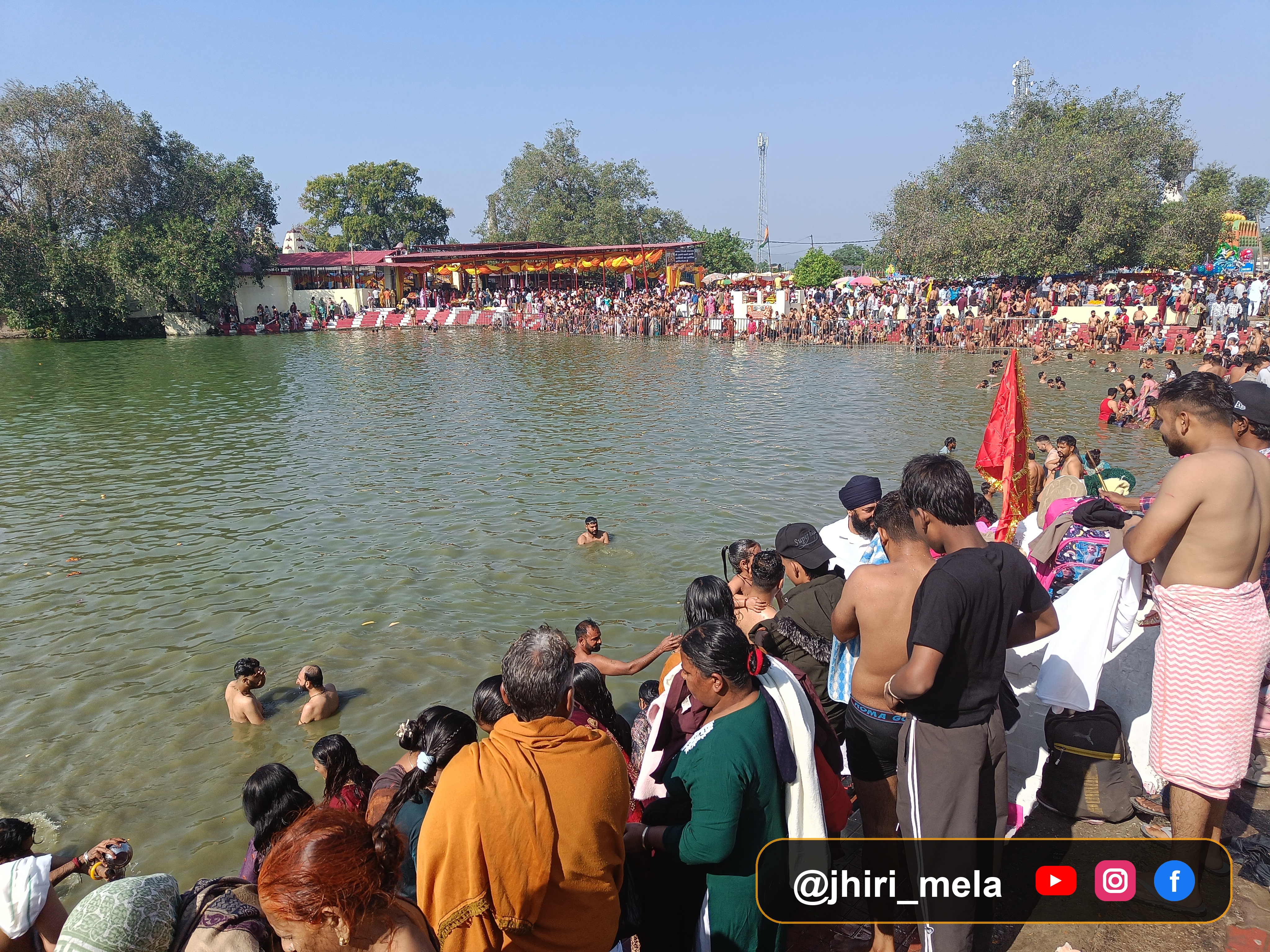 Sacred Bawa Da Talab Holy Pond at Jhiri Dham (4K UHD) — पवित्र बावा दा तालाब — झिरी धाम का अमृतमय पावन सरोवर | Bawa Da Talab, Jhiri Dham, Jammu